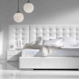 Gamamobel, modern beds, leather upholstered beds